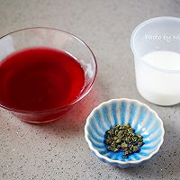 #轻饮蔓生活#喝出乐趣的蔓越莓果冻奶茶的做法图解4