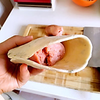 飞饼烤香肠【简单又美味的早餐】的做法图解4