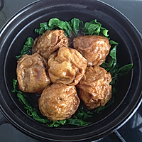 加料的面筋泡塞肉味更美的做法图解5