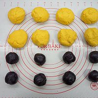 南瓜紫薯糯米饼的做法图解4