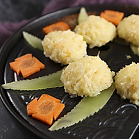 冬日养生豆腐丸，蒸出来的健康素食，满满蛋白质！的做法图解16