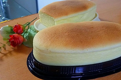 轻乳酪蛋糕(6寸椭圆模两个)