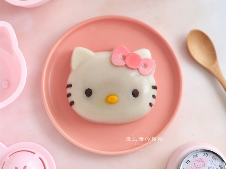 Hello kitty马蹄糕的做法