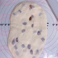 波兰种红提奶油吐司的做法图解6