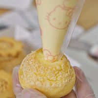 #2021亲子烘焙组——“焙”感幸福#超可爱的酥皮泡芙的做法图解18