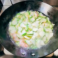 茄子毛豆大虾汤的做法图解6