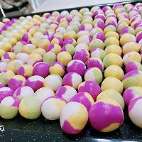 天然色素的彩色汤圆的做法图解13