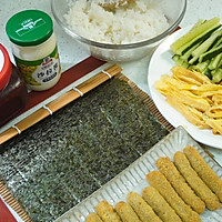 紫菜卷寿司（韩式辣酱&沙拉酱口味）的做法图解9