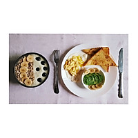 牛油果香蕉奶昔鸡蛋液西多士炒蛋的做法图解1