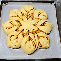 #金龙鱼精英100%烘焙大师赛-爱好组低筋#圣诞雪花面包的做法图解10