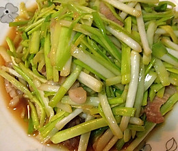 新手每日一菜-炒蒜黄的做法