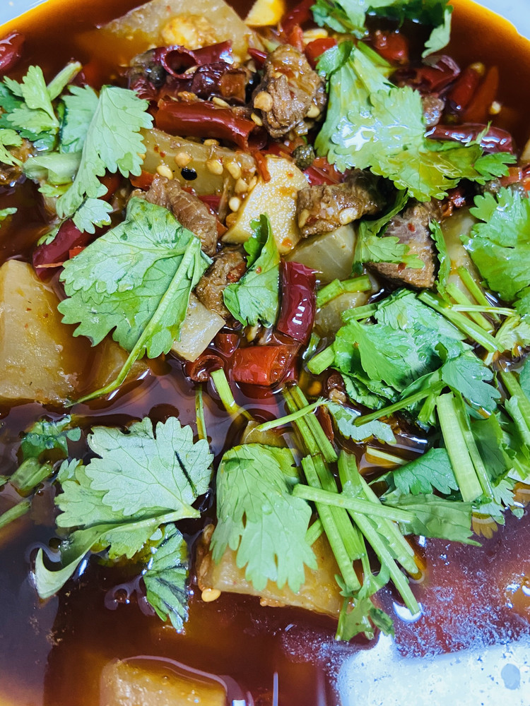 萝卜红烧牛肉（简易版）的做法