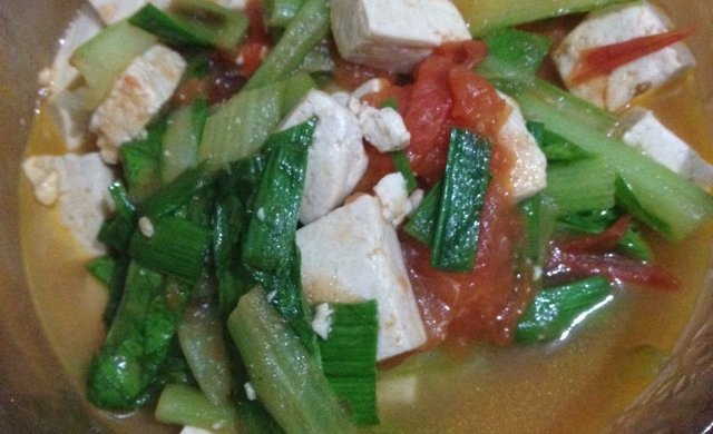 豆腐小青菜