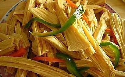传统美食-自制腐竹