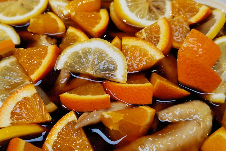 【橙香醋酸泡鸡尖【❤️】蜜桃爱营养师私厨的做法
