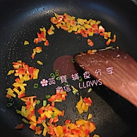 营养辅食-彩椒蝴蝶炒面的做法图解7