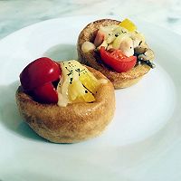 彩椒鸡肉约克郡布丁的做法图解6