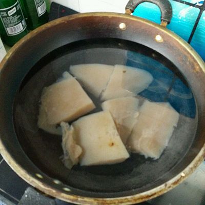 自制魔芋豆腐，家常