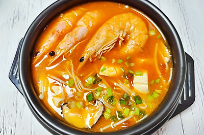 简单快手韩式豆腐汤