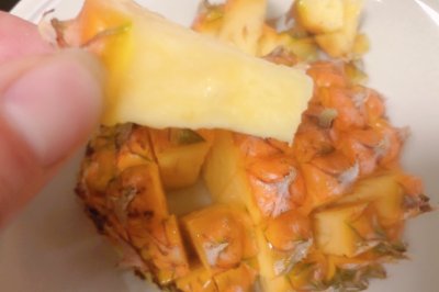 菠萝的切法