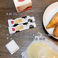 缤纷下午茶【太阳花红薯派】的做法图解1