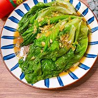 #橄榄中国味 感恩添美味#蚝油生菜的做法图解18
