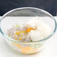 米饭虾饼的做法图解4