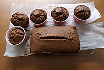 巧克力磅蛋糕+#安佳黑科技易涂抹软黄油#的做法