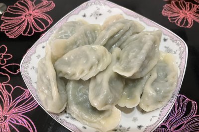 茴香馅儿的饺子。