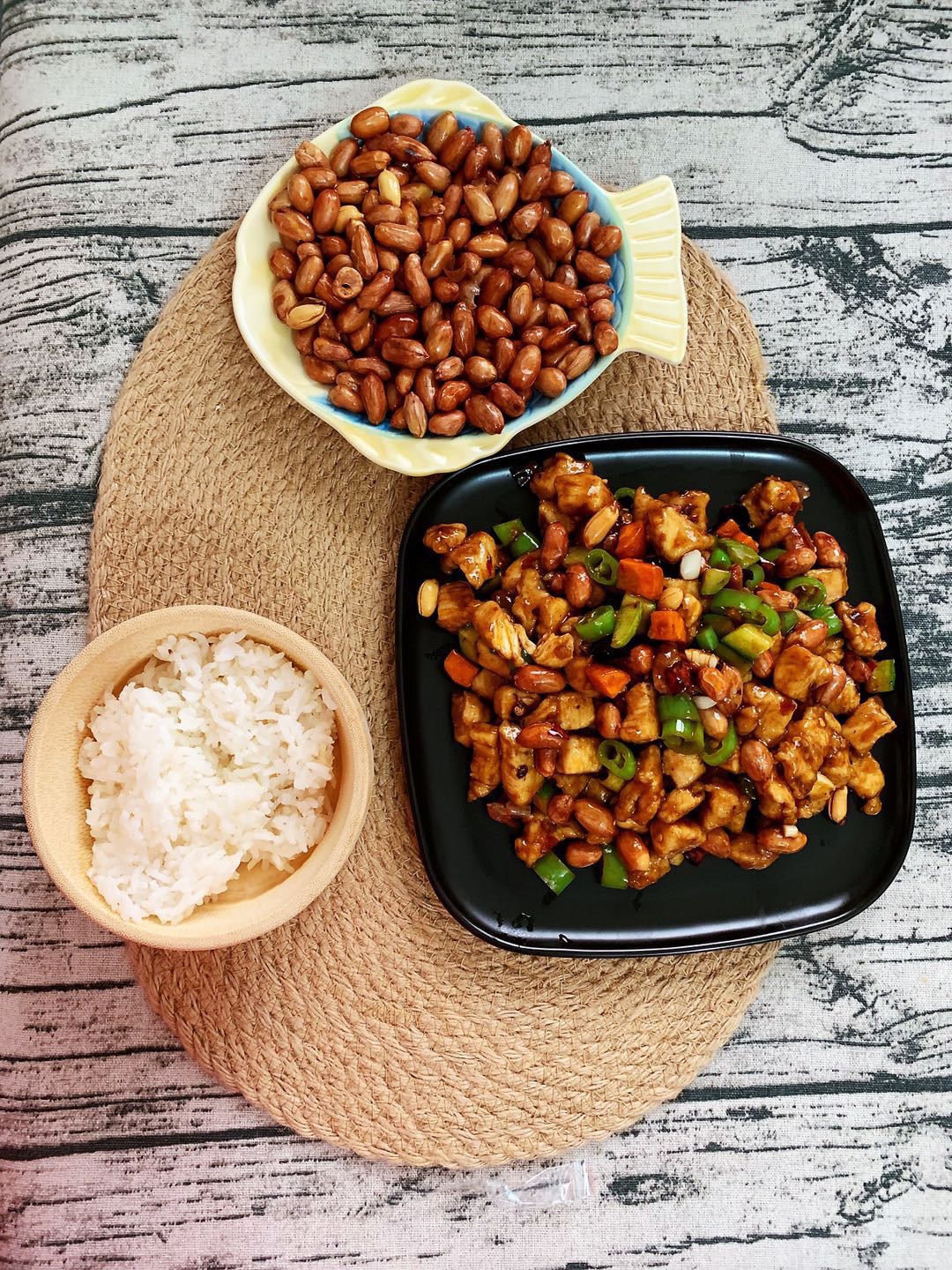 Home style kung pao chicken