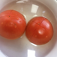 #爱乐甜夏日轻脂甜蜜#番茄鸡蛋拌荞麦面的做法图解2