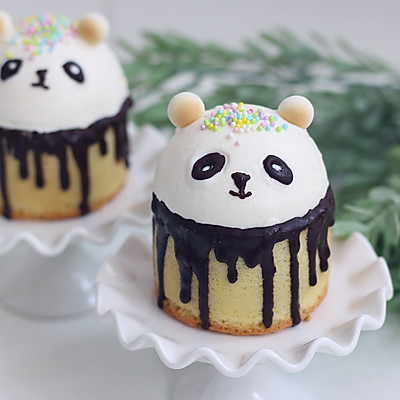 熊猫冰淇淋蛋糕