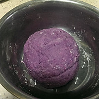 紫薯玫瑰花VS紫薯开花馒头的做法图解3