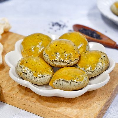 黑芝麻粉酥饼