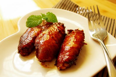 【家乐上菜，家常有味】———蜜制烤鸡翅，就要这么“嫩“着吃！
