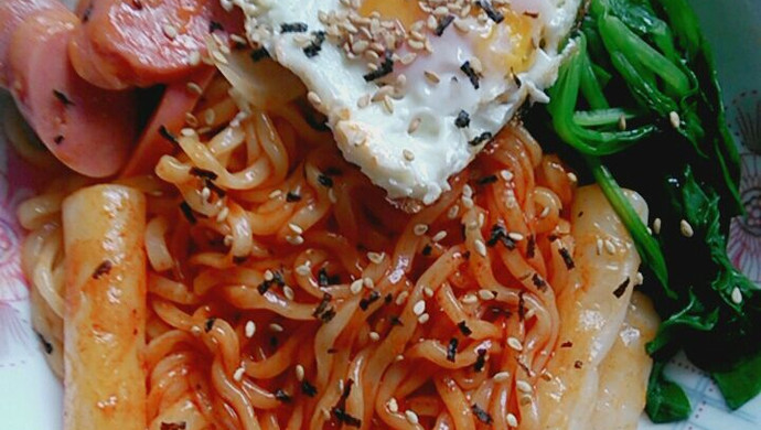 吃了会喷火的火鸡面