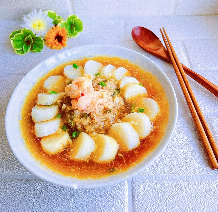 山药蒸肉饼的做法