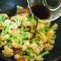 #金龙鱼营养强化维生素A纯香 新派菜籽油#干锅有机菜花的做法图解10