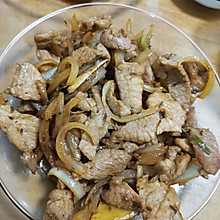 高中食堂的奢侈菜-孜然肉片