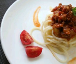 番茄肉酱烩意大利面的做法