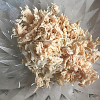 麻辣鸡丝针蘑的做法图解3