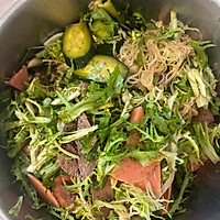 有荤有素凉拌菜的做法图解5