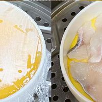 家常鲜食#鲈鱼蒸蛋 | 美味儿童餐的做法图解3