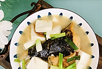 挪威三文鱼头豆腐汤的做法