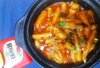 #暖冬酱在手，嗨吃部队锅#韩式炒年糕的做法