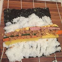 家庭寿司（金枪鱼的做法图解7