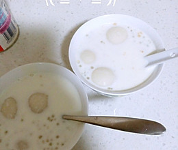 牛奶西米露汤圆的做法