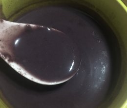 紫薯紫米糊的做法