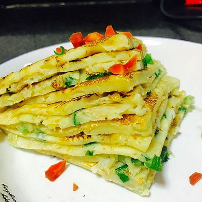鸡蛋早餐饼
