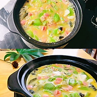 #名厨汁味正当夏#上汤丝瓜的做法图解7